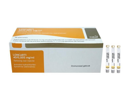 LONCARTI INIBSA 4% 1:200000 (N) GEEL 50ST