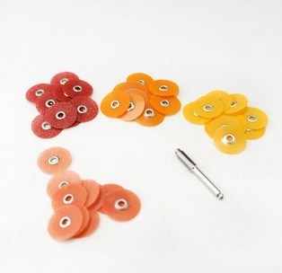 FHS POLISHING DISC 2381M D/ORANJE SNAP-ON 10MM