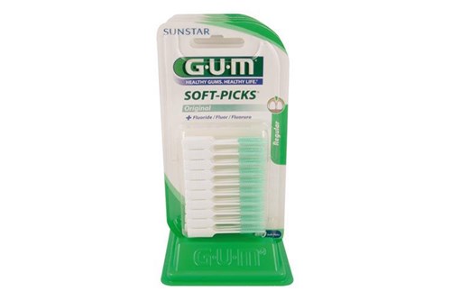 GUM SOFTPICKS REGULAR 6X50ST NML