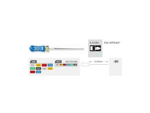 NITIFLEX 21MM/15 12N FILES MAILLEFER