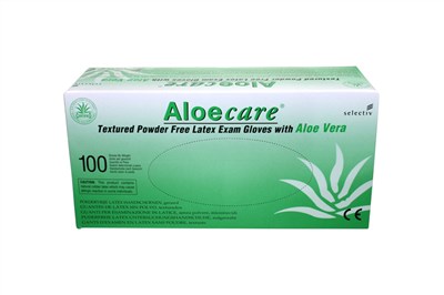 LATEX ALOECARE  MED-COMFORT SMALL PDRVRIJ 100ST