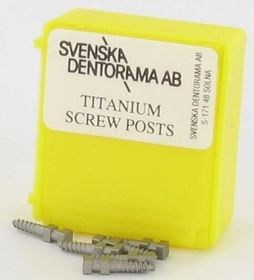 SCREW POST TITANIUM MEDIUM 2