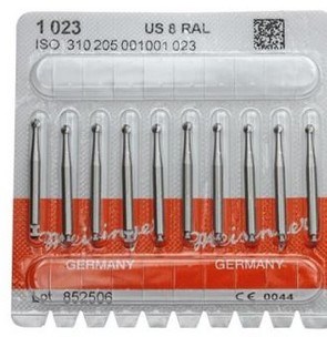 STAALBOREN 1/023 RA LANG 26MM 10ST