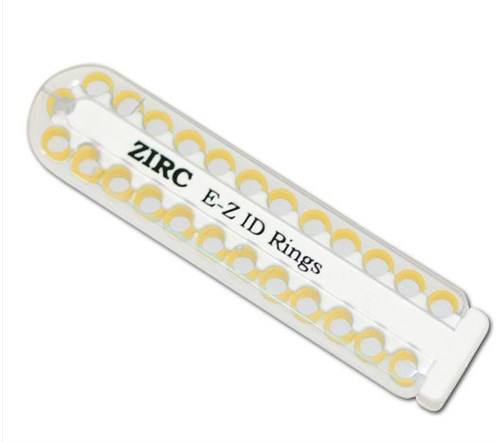 CODERINGSRING ZIRC E-Z ID 6MM NE-GEEL 70Z200O 25ST