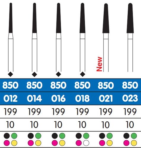 DIATESSIN F850-012 FG DIAMANT 5ST (199C/012)