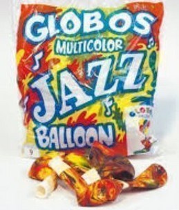 SPEELGOED BALLONNEN MULTICOLOR 100ST