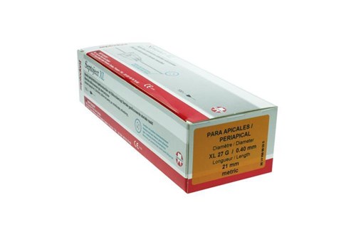 SEPTOJECT NLD 27 SHORT 0,4X21MM ORANJE 100ST