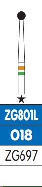 DIATESSIN ZG801L-018 FG DIAMANT 5ST