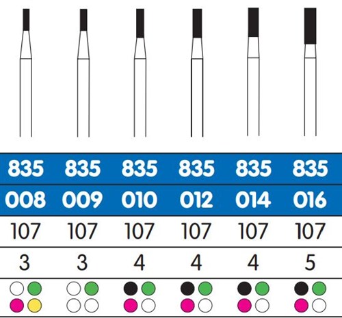 DIATESSIN 835-010 FG DIAMANT 5ST (109/010)