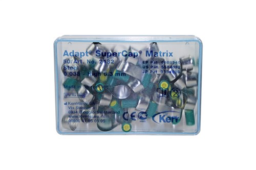 MATRIX HAWE SUPERCAP 6,3MM 2182 NDS 50ST