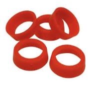 DRS LIGHT ORANJE CURING BESCHERM RING 6ST