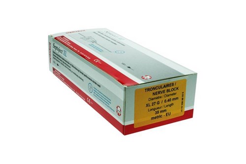SEPTOJECT NLD 27 LONG 0,4X35MM GEEL 100ST