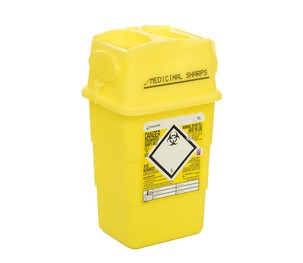 NAALDENCONTAINER SHARPSAFE 13LTR