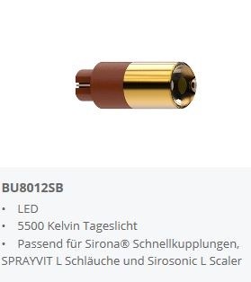 MKDENT LED SIRONA KOPPELING BU8012SB