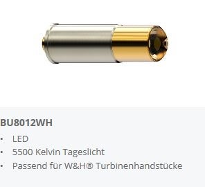 MKDENT LED W&H TURBINE BU8012WH