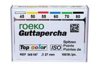 GUTTA PERCHA ROEKO TOP COLOR 45-80 100ST