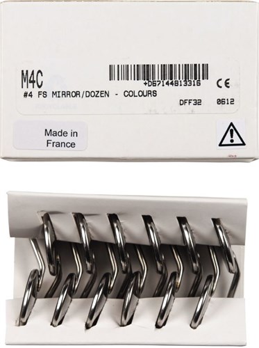 MONDSPIEGELS HU-FRIEDY M4C RHODIUM 12ST