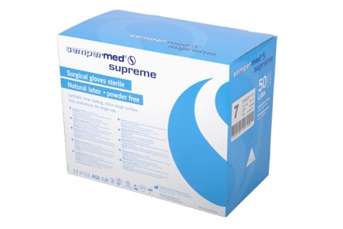 LATEX SEMPERMED STERIEL SUP P/VRIJ 8 50ST