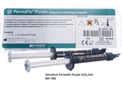 ULTRADENT PERMAFLO PURPLE 962 2X1,2ML