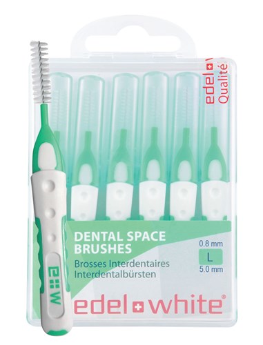 EDELWHITE INTERDT BRUSH GROEN 5MM L 6ST EW-ID6L
