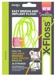 X-FLOSS 30ST VOORGEDRAAID WOLLIG GROEN
