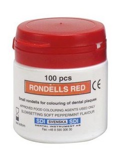 DISCLOSING PELLETS DENTORAMA ROOD 100ST