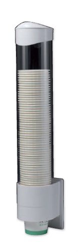 BEKERDISPENSER PREMIUM P WIT KUNSTSTOF