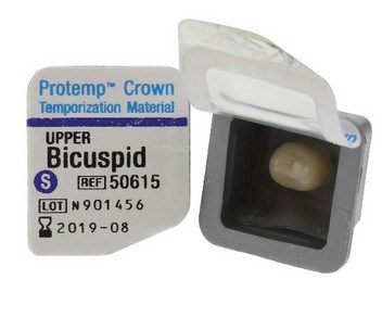 PROTEMP CROWN 3M ESPE BICUSPID UPPER SMALL