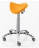 WERSTOEL SADDLE VITALI VINYL ESTRO FL GEEL