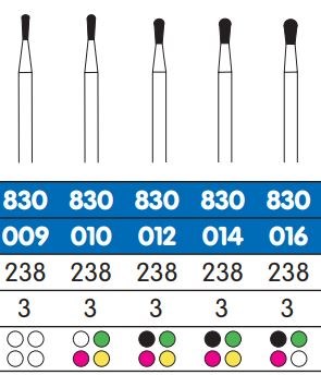 DIATESSIN 830-016 FG DIAMANT 5ST (238-016)