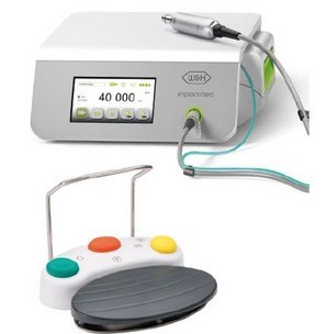 W&H SI-1023 IMPLANTMED LED + DRAADLOOS PEDAAL SET 6