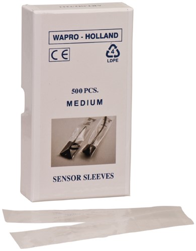 WAPRO SENSOR SLEEVES MEDIUM 500ST 7211