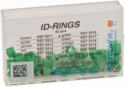 CODERINGSRING PREMIUM LARGE GROEN 25ST