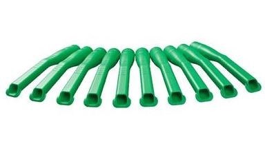AFZUIGBUIZEN AKZENTA BAMBINO 16MM GROEN 10ST