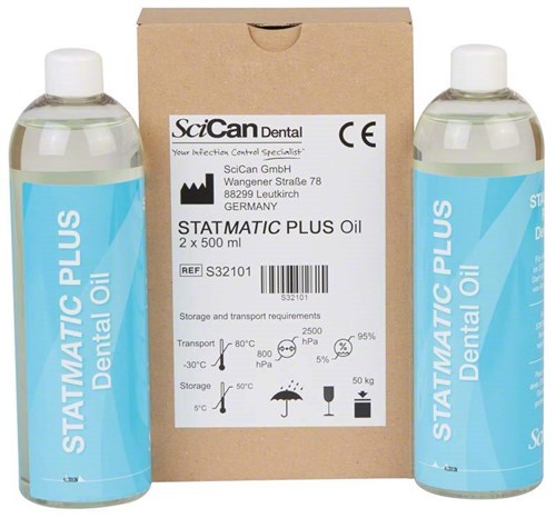 SCICAN STATIM PLUS STATMATIC DENTAL OIL 2X500ML