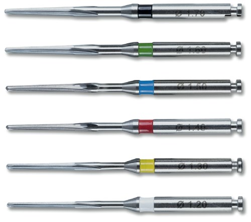 DENTOCLIC ITENA POST BOOR 1,3MM GEEL