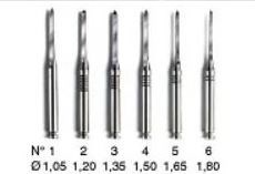 SCREW POST REAMERS ASS 1-6 SHORT 28MM
