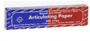 BAUSCH BK 80 BLAUW/ROOD 40MU 200 STRIPS
