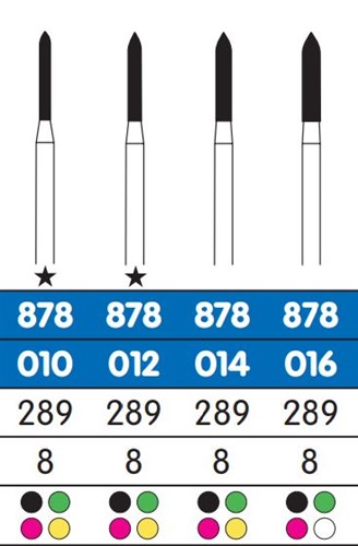 DIATESSIN 878-010 FG DIAMANT 5ST