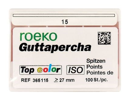 GUTTA PERCHA ROEKO TOP COLOR 15 100ST