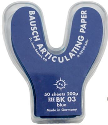 BAUSCH BK 03 HOEFIJZERVORM BLAUW