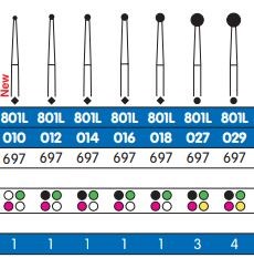 DIATESSIN 801L-016 FG DIAMANT 5ST (697-016)