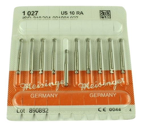 STAALBOREN MEISINGER 1/027 RA 10ST