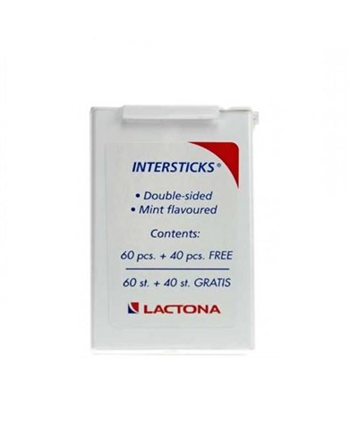 TANDENSTOKERS LACTONA 12X100 INTERSTICKS