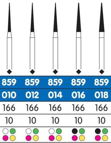 DIATESSIN G859-018 FG DIAMANT 5ST (166G/018)