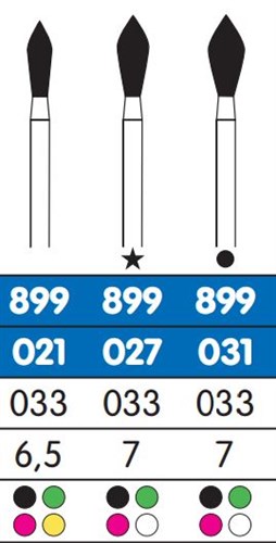 DIATESSIN F899-027 FG DIAMANT 5ST (033/027)
