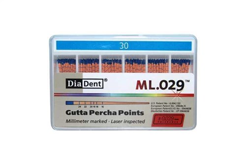 GUTTA PERCHA DIADENT COLOR CODED ROZE 30 120