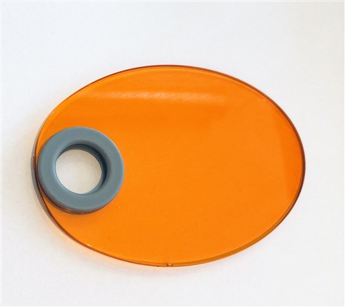PREMIUM P CO2 LED LAMP ORANJE BESCHERMSCHILDJE