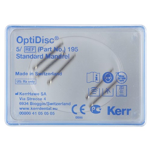 OPTIDISC KERR SHORT MANDREL REFILL 196 5ST