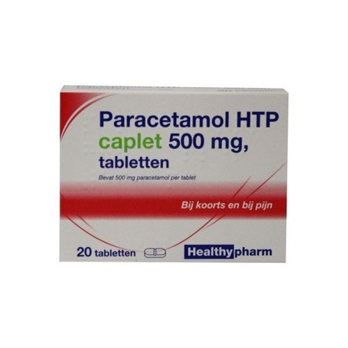 PARACETAMOL 500MG CAPLET 50ST